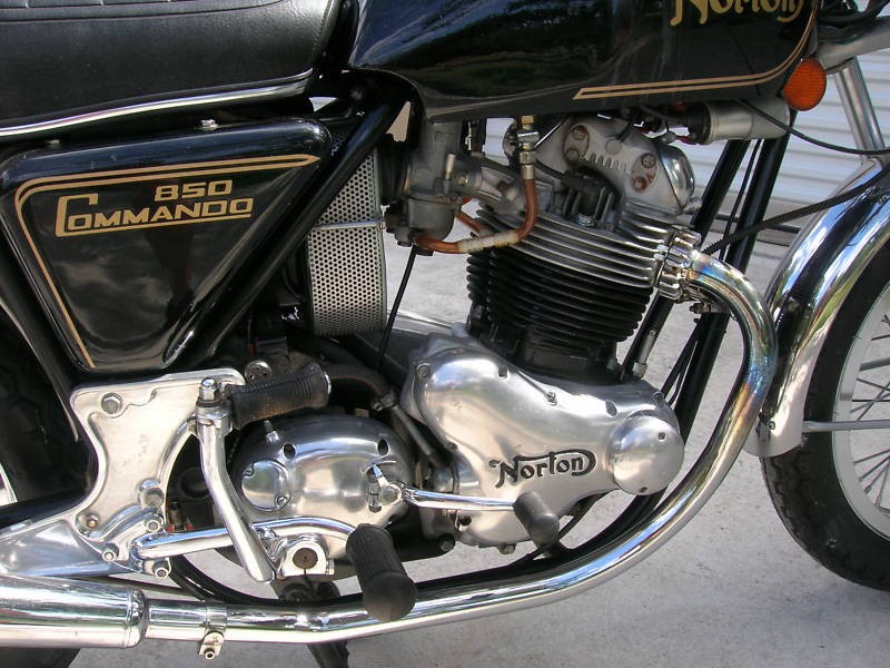Motor da Norton Commando