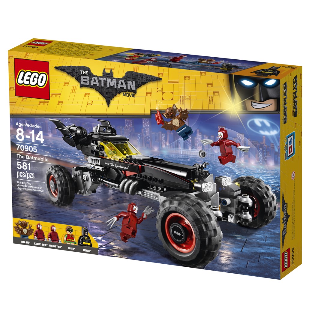 The Lego® Batman Movie - O Batmóvel - PVP aproximado a partir de 64,99€