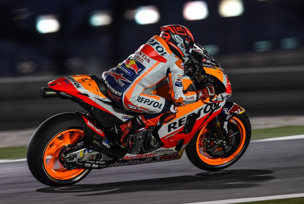 Marquez saiu satisfeito com a sua Honda