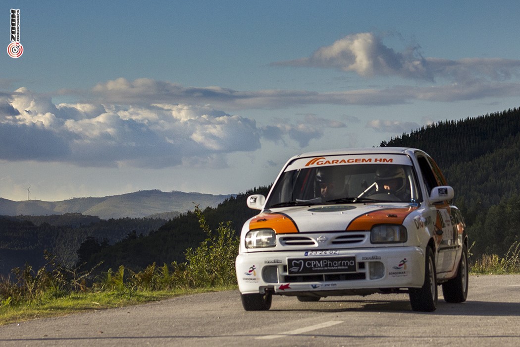 Nissan Micra de Filipe Madureira no Rali Vale do Paiva