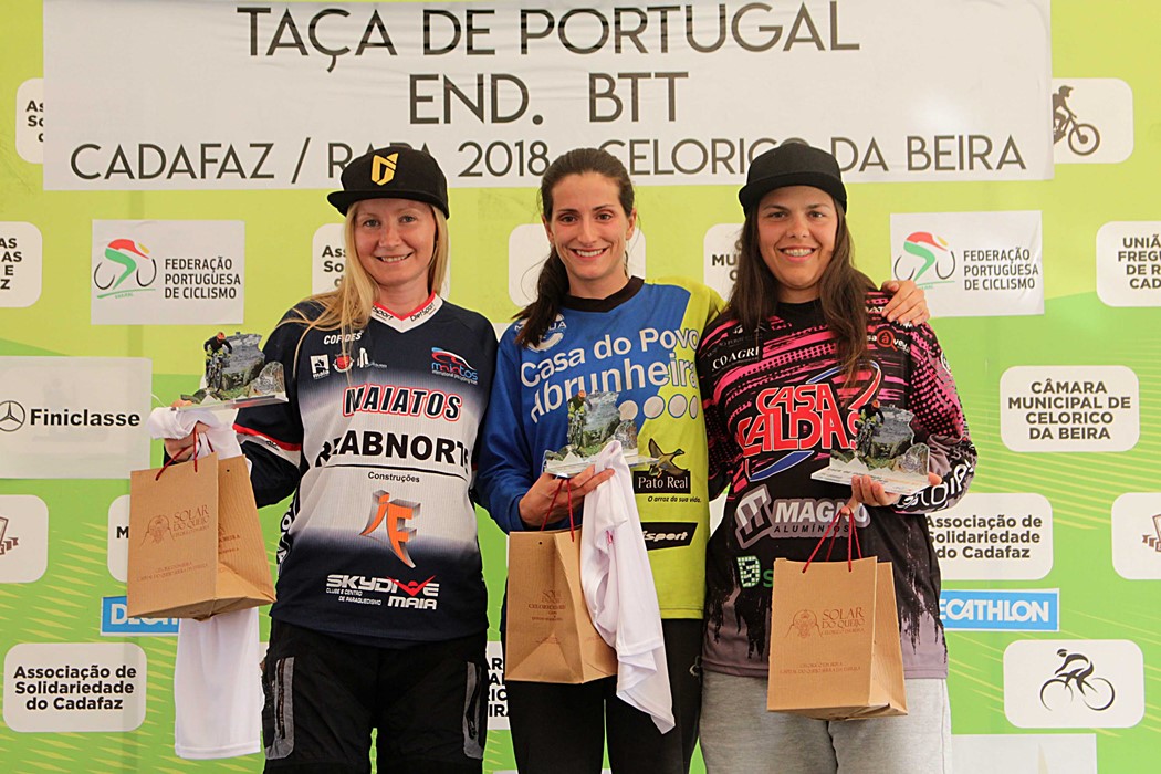 Pódio Elite Feminina