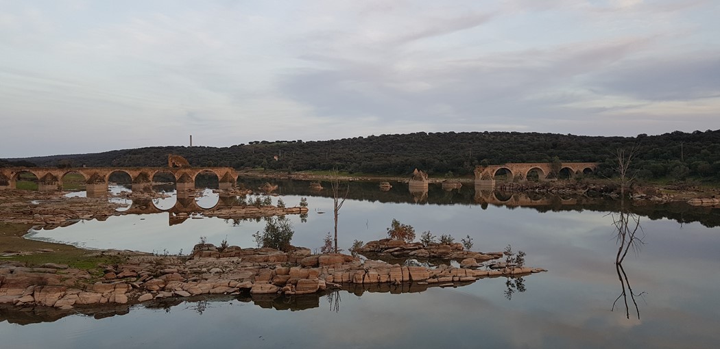 A caminho de Elvas - Ponte da Ajuda