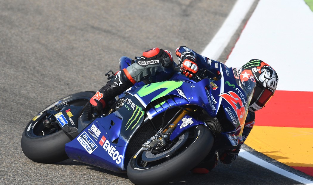 Viñales estreou um capacete novo para a pole