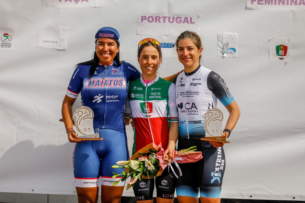 Pódio Elite Feminina 