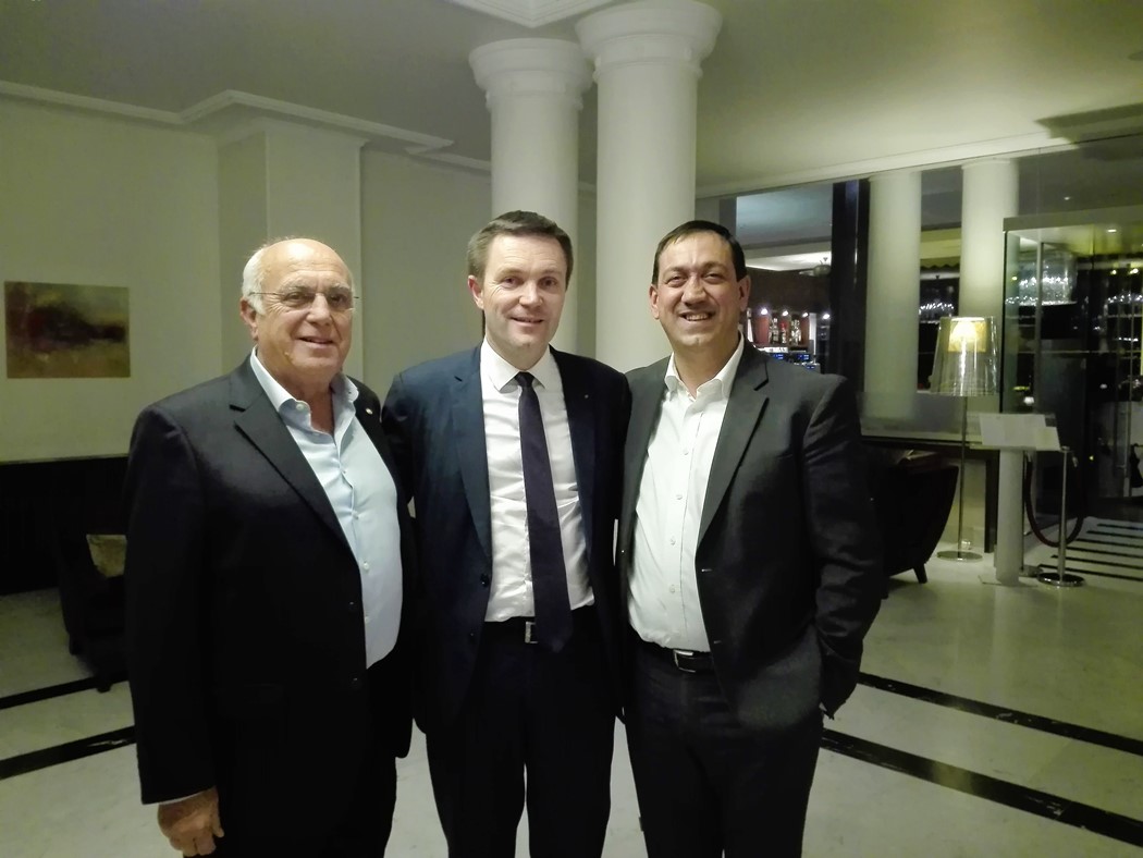 Artur Lopes, David Lappatient, Delmino Pereira