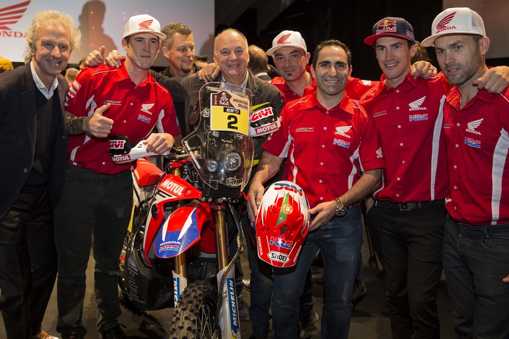 Apresentação da nova Honda CRF 450 Rally