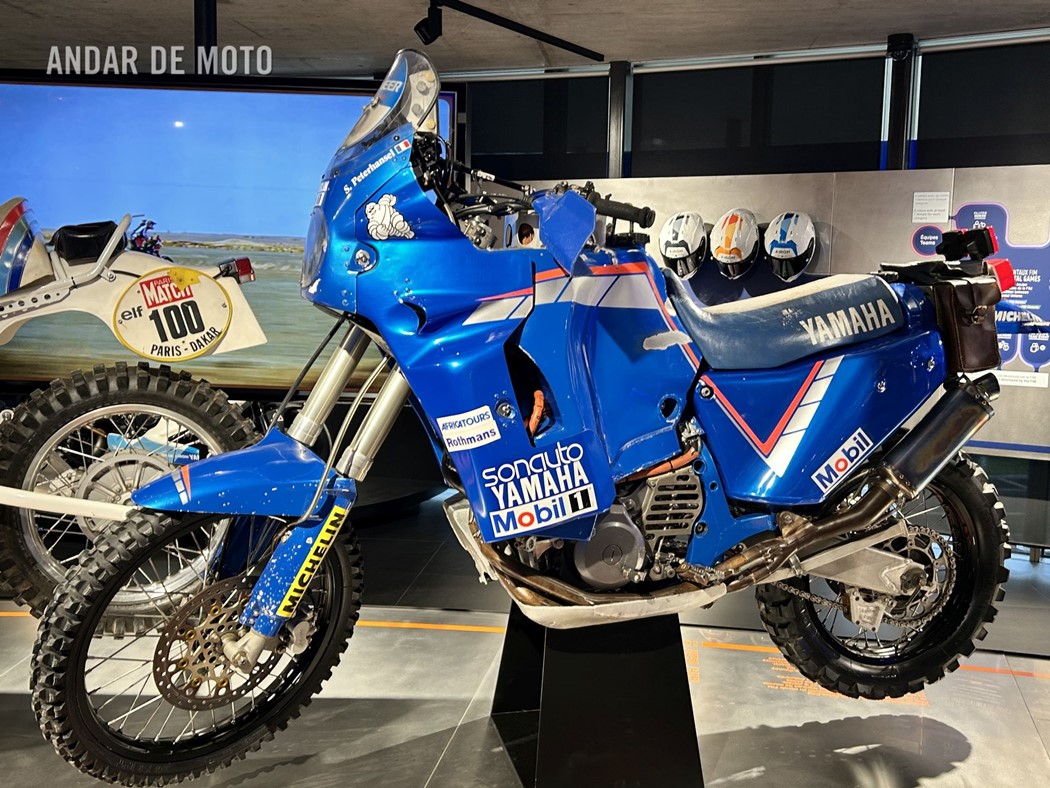 1991 Yamaha YZE750T Stephane Peterhansel Paris-Dakar