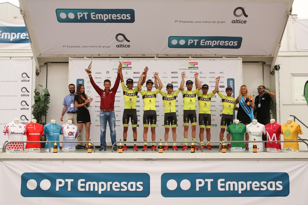 EFAPEL - Equipa vencedora do 38º Grande Prémio ABIMOTA