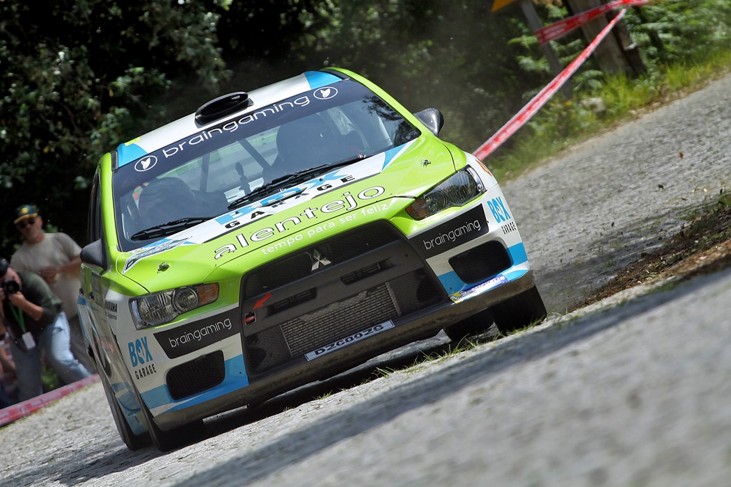 Dupla Carlos Martins/Daniel Amaral no Rallye Casino de Espinho