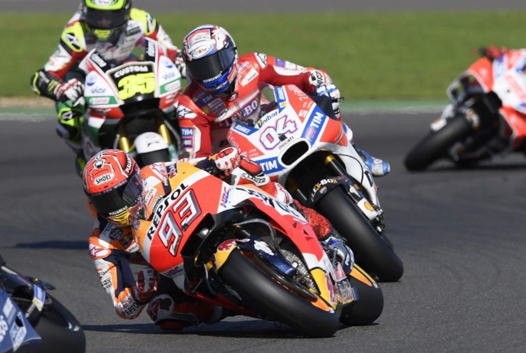 Marquez venceu mesmo à justa
