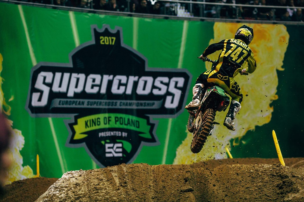 Hugo Basaula no Supercross Polónia