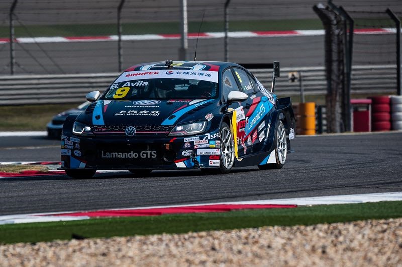 Rodolfo Ávila no Circuito Internacional de Xangai