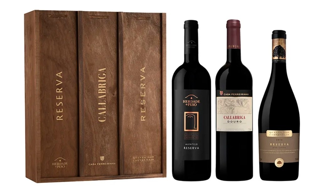 Tri Pack Casa Ferreirinha Callabriga Tinto | Herdade do Peso Reserva Tinto | Quinta dos Carvalhais Reserva Tinto | PVPr: 62,48€ 