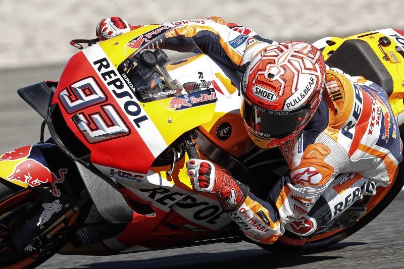 Marquez controlou para ganhar