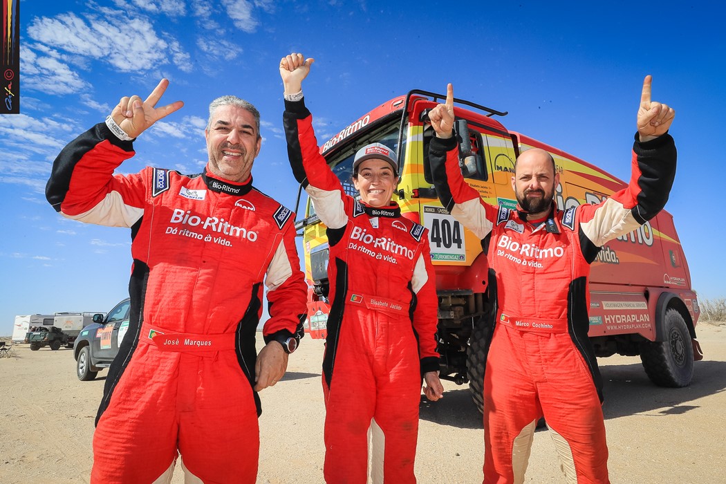 Africa Eco Race 2019 Elisabete Jacinto, Jose Marques e Marco Cochinho triunfam no Africa Race 2019 entre os camioes