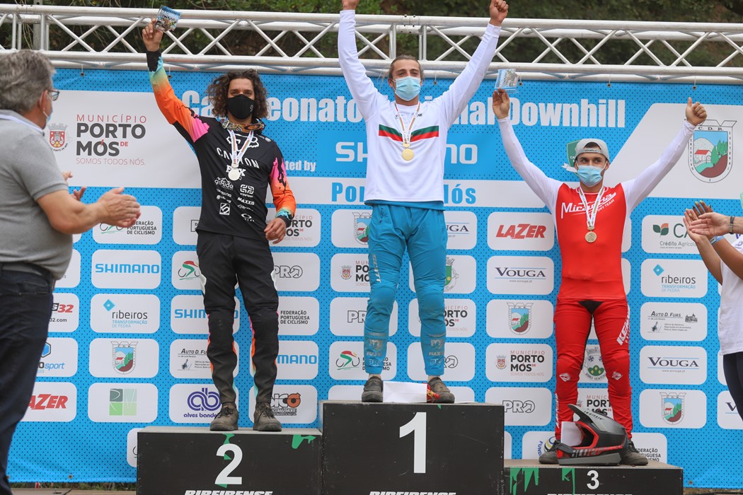 Pódio Elite Masculina