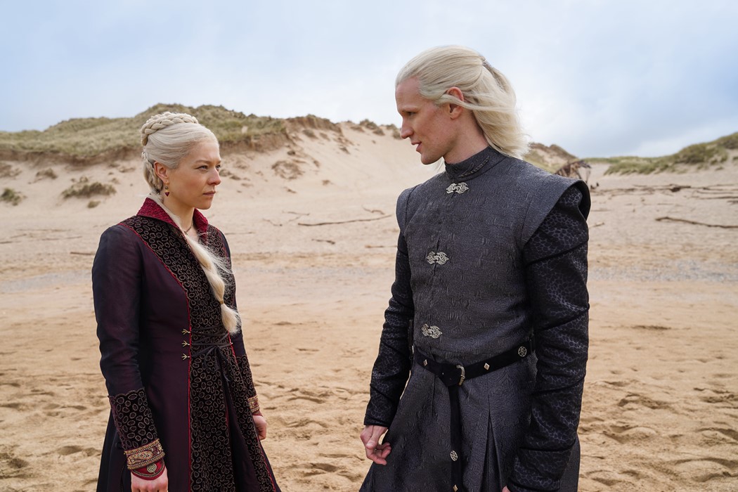 Rhaenyra e Daemon Targaryen