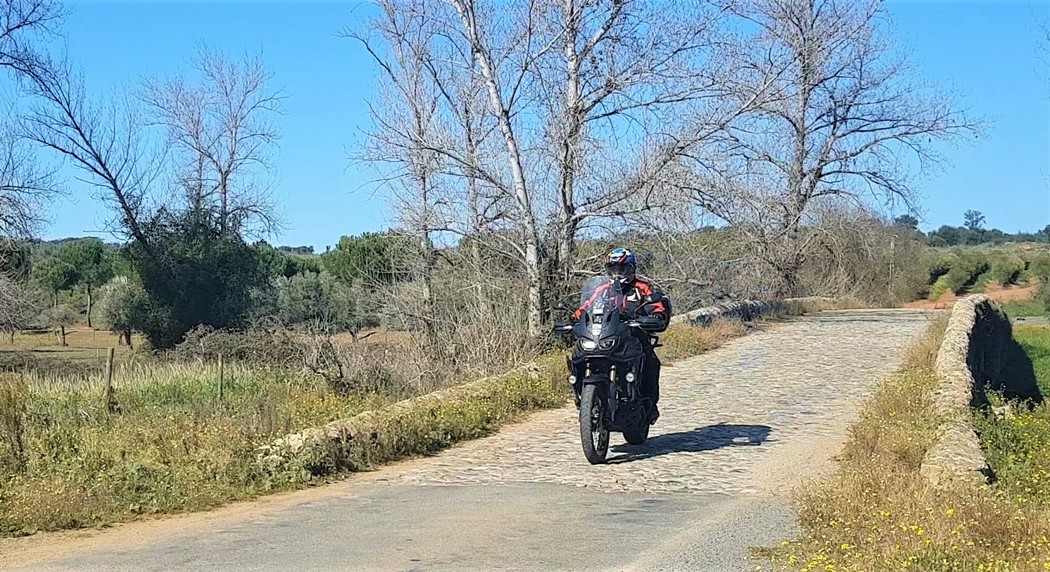Saída da Ponte romana de Vila Ruiva