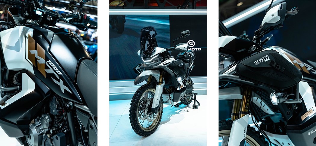 A aventureira CFMOTO 1000 MT-X