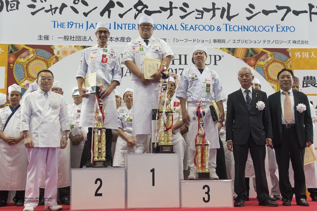 Vencedores do World Sushi Cup 2017