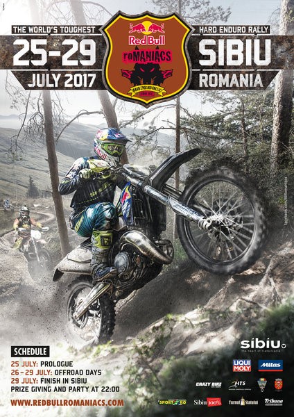 cartazoficial do Red Bull Romaniacs 2017