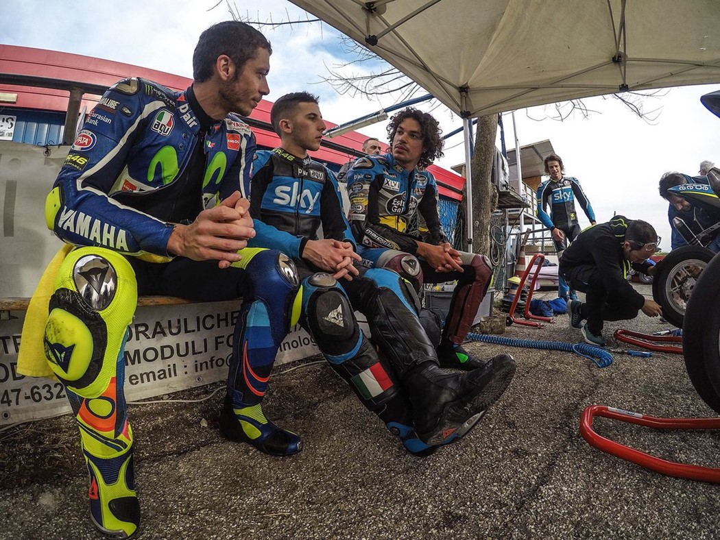 Rossi segue de perto a VR46 Riders Academy