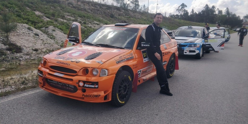 Dupla Pedro Leone e Bruno Ramos no Rali de Mortágua 2018