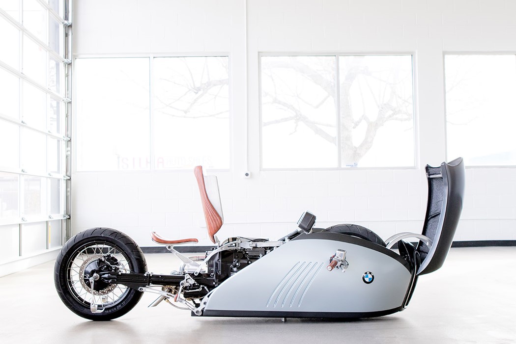 BMW Alpha Concept - pronta para Bonneville Salt Flats. - BMW
