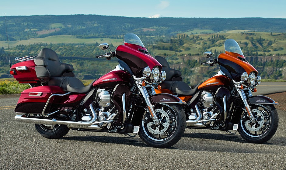 Electra Glide Ultra Classic com assento de altura reduzida