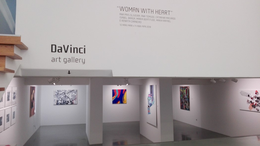 Exposição "Woman With Heart" DaVinci Art Gallery