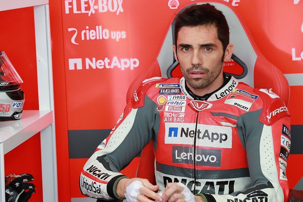 Michele Pirro, piloto de testes de MotoGP da Ducati Corse