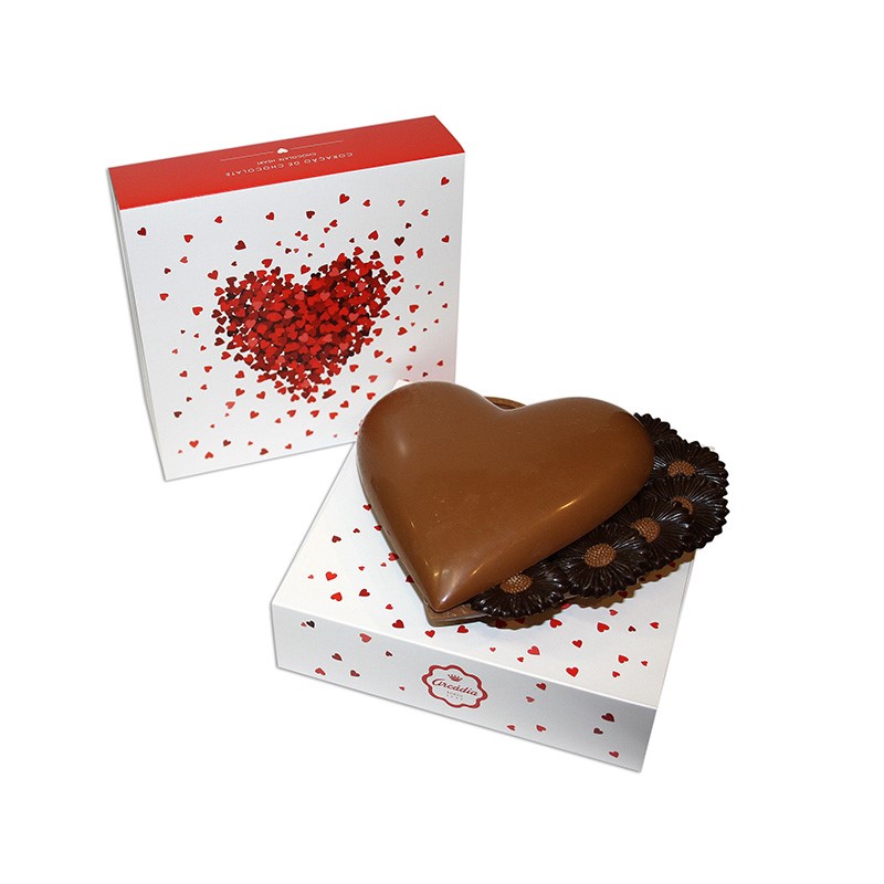Coração Grande Chocolate de Leite - PVP: 14.50 €