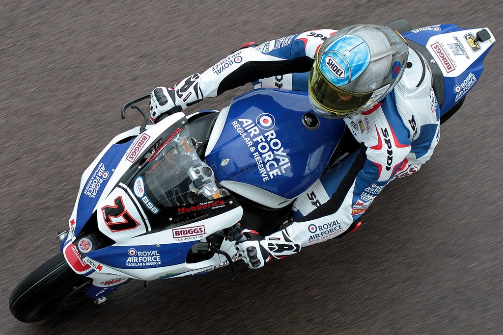 A equipa da RAF em acção