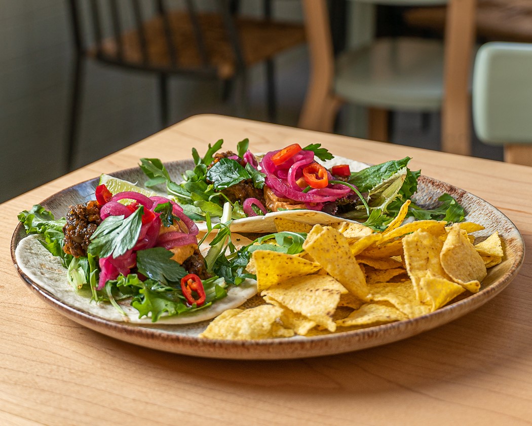Street Tacos com Bolonhesa Vegan