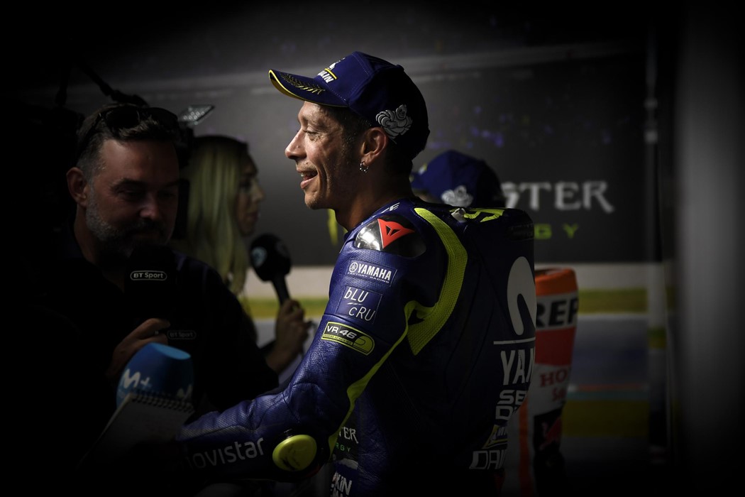 Valentino Rossi ainda é segundo, sobretudo devido à sua grande consistência