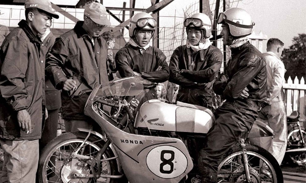 Honda na Ilha de Man em 1959