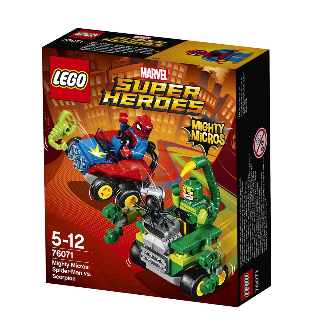 LEGO® Marvel Super Heroes - Micros Poderosos: Spider-Man vs. Scorpion  PVP aproximado a partir de 9,99€