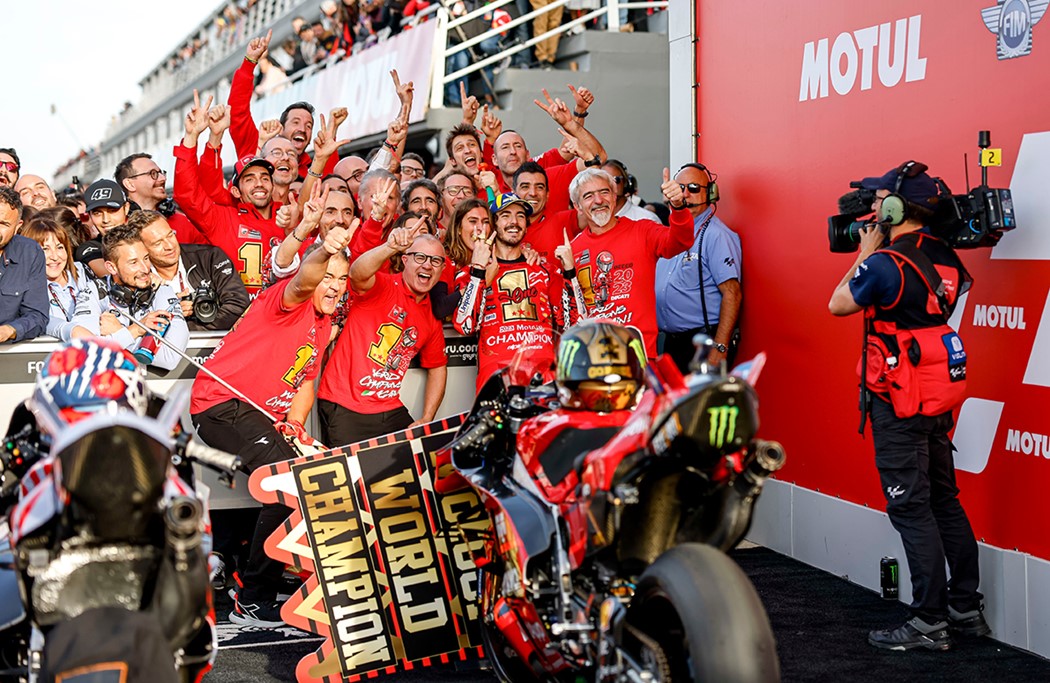 Confira a lista de campeões da MotoGP