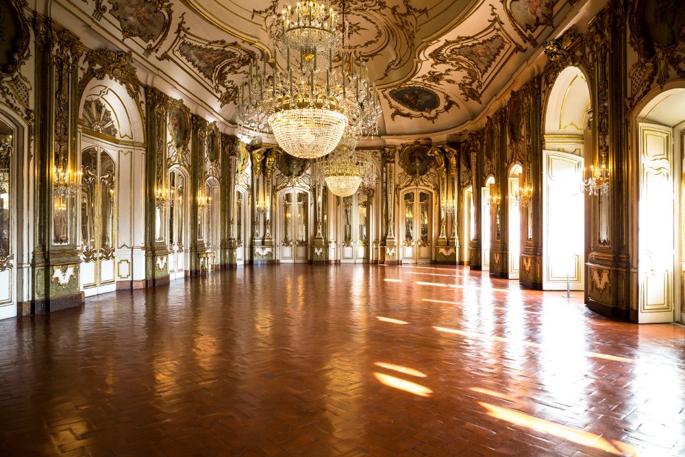 Sala do Trono - Palácio Nacional de Queluz