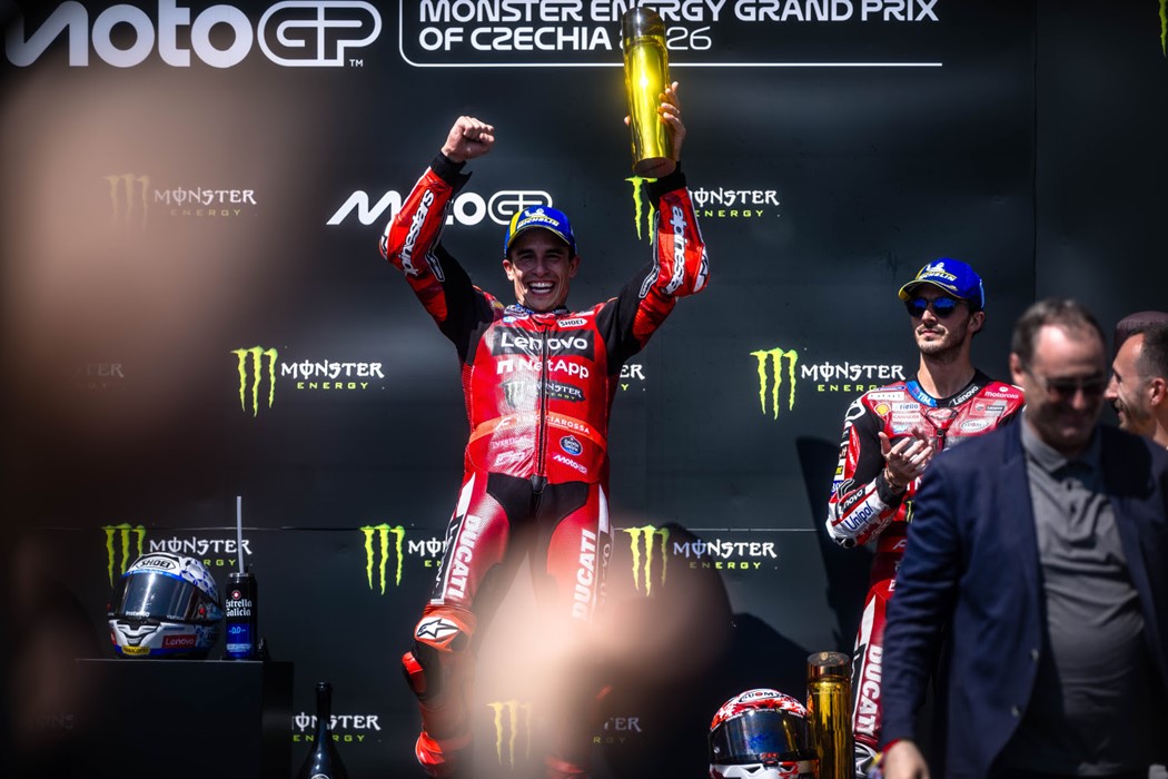 Marc Márquez a 40 pontos da liderança do campeonato