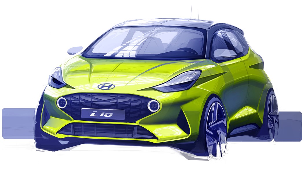 O novo Hyundai i10 apresenta um design jovem e dinâmico