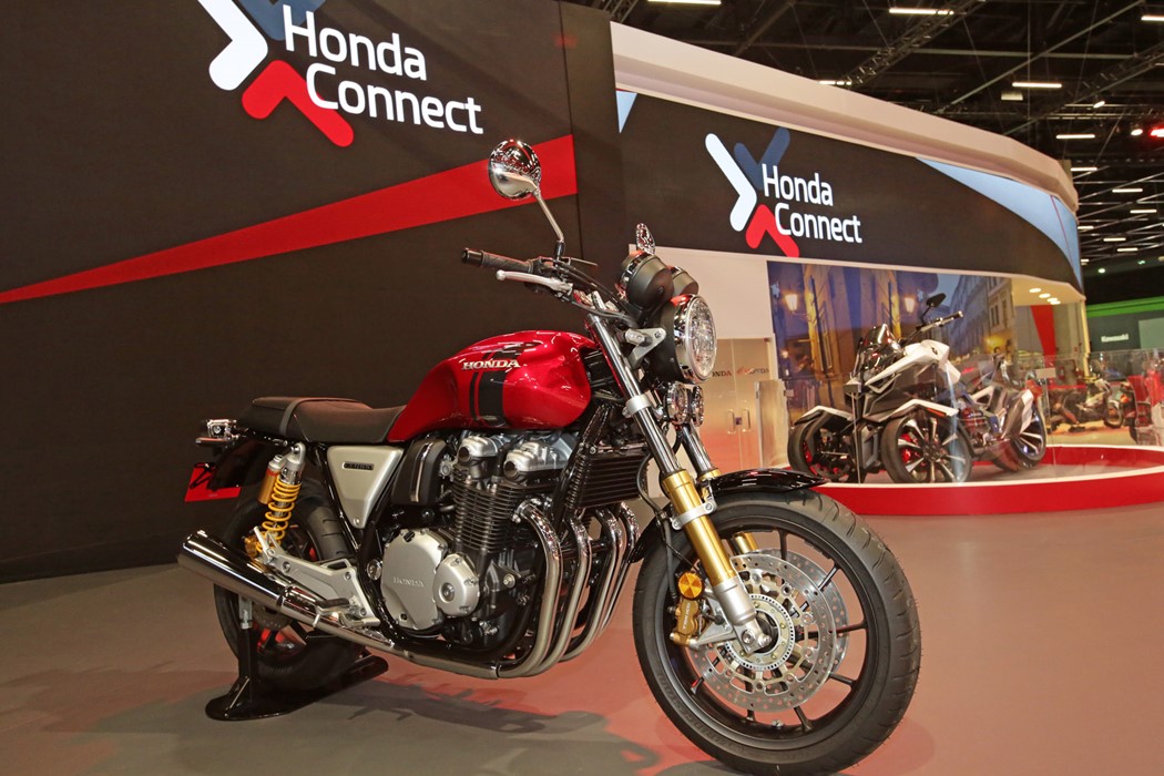 O público gostou da nova CB 1100 RS, mas a Honda ainda não confirmou a vinda do modelo para o Brasil