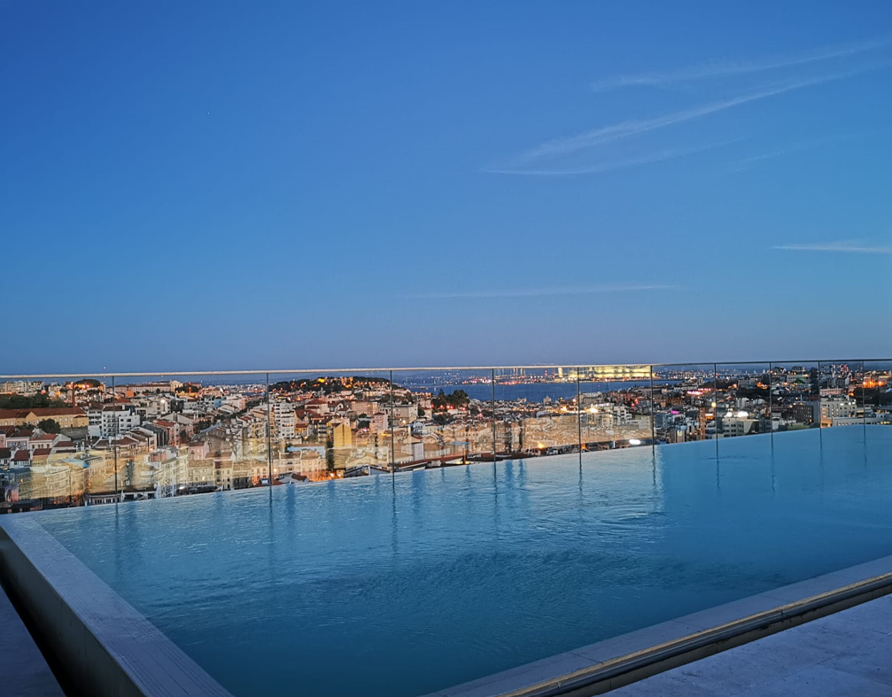 Rooftop e piscina