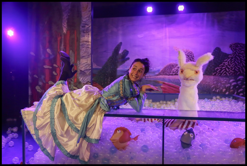 Carolina Dominguez em Händel... Lá com essa música!, de Rita Taborda Duarte, com encenação de Teresa Gafeira