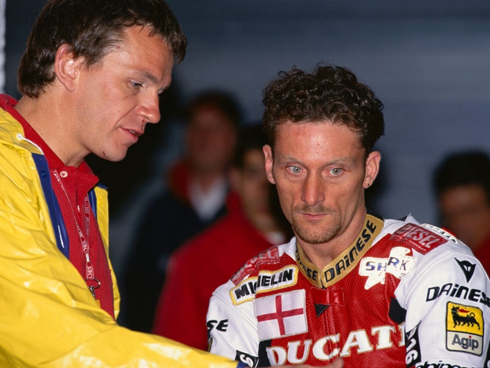 ...depois, na Ducati