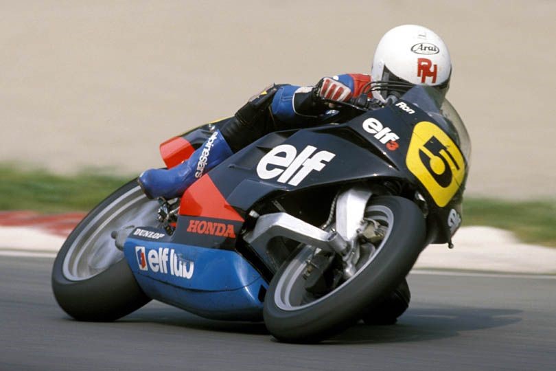 Ron Haslam e a Honda ELF