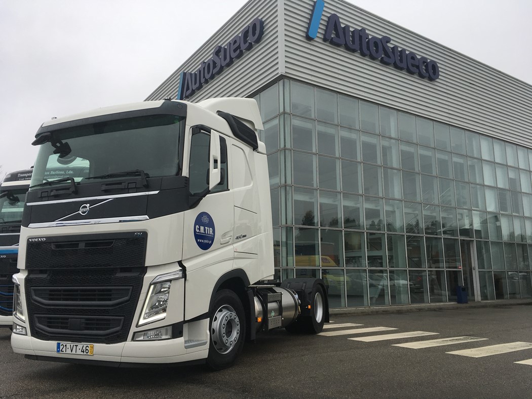 Auto Sueco entrega o primeiro Volvo FH LNG em Portugal