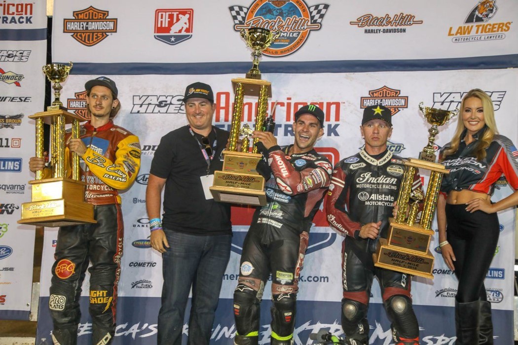 Jared Mees 2018 campeão AMA Flat Track