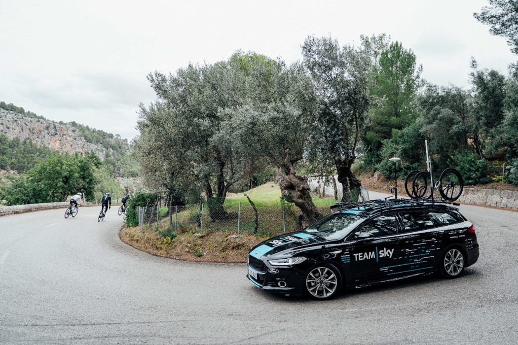 Ford Mondeo é o novo aliado da Team Sky