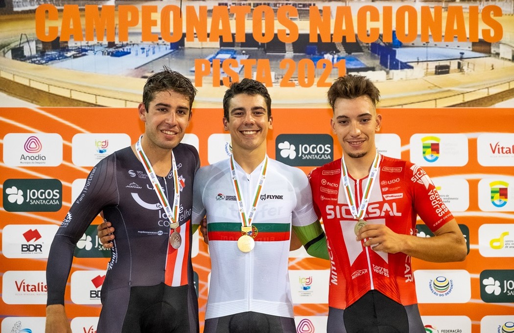Pódio Omnium Masculino